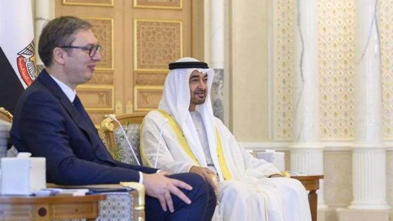 رئيس الإمارات ونظيره