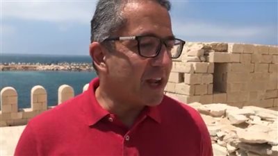 وزير الآثار يتفقد قلعة قايتباي وعدد من المناطق الأثرية بالإسكندرية