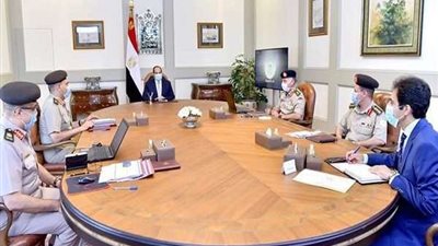 السيسي يطلع على جهود الهيئة الهندسية في عدد من المشروعات القومية على مستوى الجمهورية