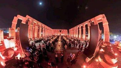 تفاصيل حفل ستيفانو ريتشي بالأقصر وسر اختيار معبد حتشبسوت.. صور