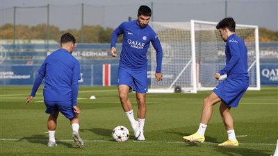 تحضيرات قوية لباريس سان جيرمان قبل مواجهة بنفيكا.. صور