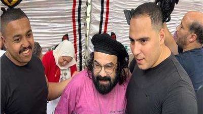 أبو الليف يشارك فى انتخابات نقابة الموسيقيين