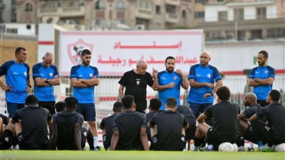 عمرو السيسي يشارك فى تدريبات الزمالك بأوامر من فيريرا