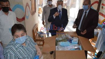 محافظ المنيا يتابع سير امتحانات الثانوية العامة بعدد من اللجان بمركز أبوقرقاص