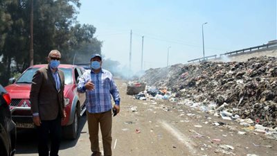 محافظ القليوبية يشدد على إزالة تراكمات مقلب القمامة الوسيط بمدينة بنها
