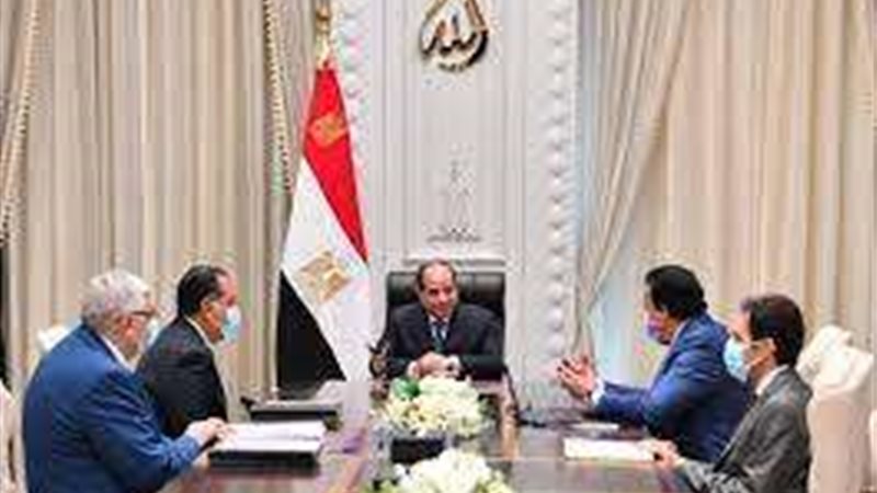 السيسي يستقبل المدير