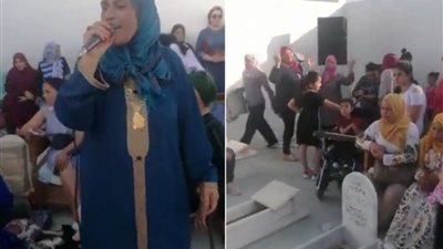 بالرقص والغناء.. حفل زفاف غريب داخل مقبرة (فيديو)