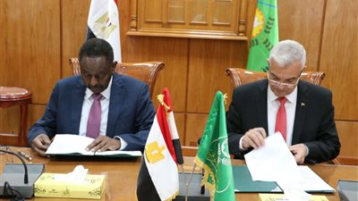 رئيس جامعة المنوفية ورئيس جامعة السودان يوقعان اتفاقية تعاون