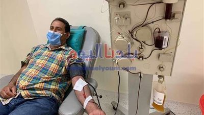 متعافي من الغربية: التبرع ببلازما الدم لمصابي كورونا واجب وطني