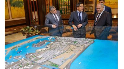 هيئة ميناء الإسكندرية تستقبل وفدا سنغافوريا رفيع المستوى