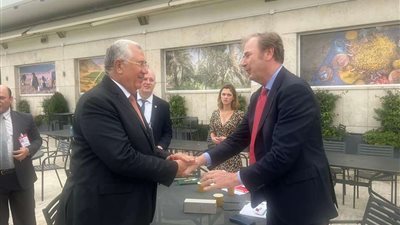 وزير الزراعة يلتقي نائب مدير البنك الدولي على هامش اجتماعات الفاو في روما