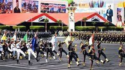 السيسي يشاهد طابور العرض العسكري خلال حفل تخرج دفعة جديدة من الكليات العسكرية