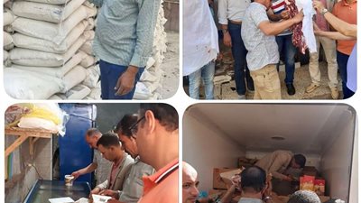 ضبط ٨ طن أسمدة مجهولة المصدر بالبحيرة