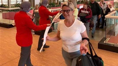 مطار الغردقة الدولي يستقبل  97 رحلة طيران دولية  تقل 15ألف سائح