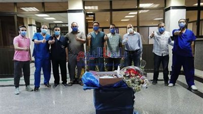 تسجيل 19 حالة شفاء وتعافي بمستشفى العزل الجامعي بالمنيا الجديدة