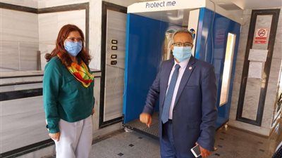 نائب رئيس جامعة بنها يتفقد الاستعداد للامتحانات بعدد من الكليات