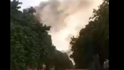 محاولات للسيطرة على حريق داخل قناطر نجع حمادي في قنا