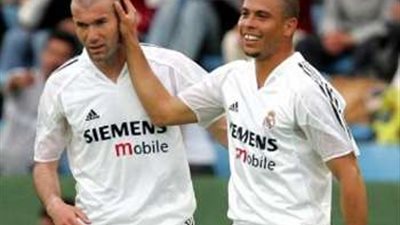 رونالدو: زيدان له دور مميز في مسيرتي الكروية