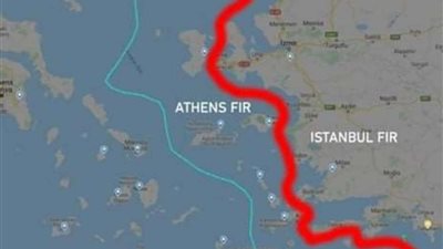 بشكل مستفز.. طائرة تركية تخترق المجال الجوي اليوناني