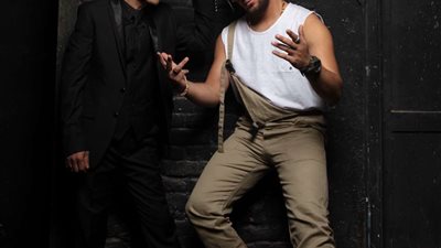 طارق الشيخ ومسلم ينتهيان من تصوير دويتو كله fake