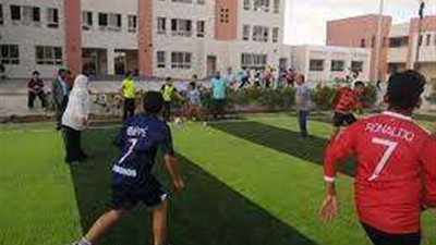 وكيل تعليم مطروح يدشن اليوم الرياضي في مدارس سيدي عبدالرحمن