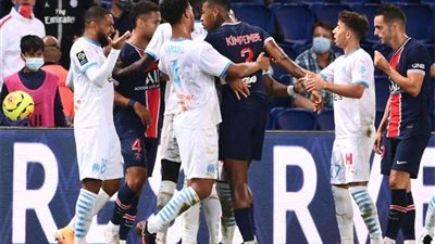 كلاسيكو قوي في الدوري الفرنسي بين باريس سان جيرمان ومارسيليا.. اليوم