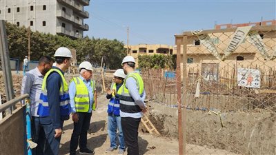 رئيس مياه المنوفية يتفقد مشروعات srssp الممولة من البنك الدولي والآسيوي بمركز تلا