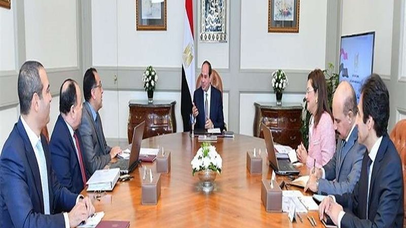 اجتماع السيسي بالحكومة