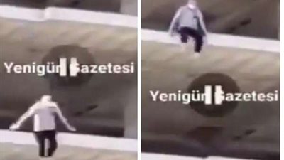 بسبب الفقر.. شاب تركي ينتحر من الطابق السادس (فيديو)