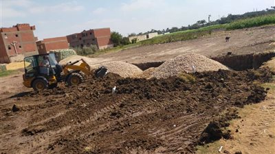 صور.. إزالة 8 حالات تعد بالبناء المخالف في أبشواي