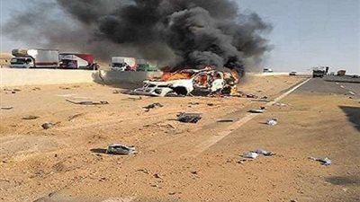 مصرع أيمن سالم لافي وإصابة نجل إبراهيم العرجاني.. صور