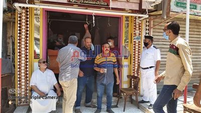 53 محضر إشغال وشهادة صحية في حملة مكبرة بالمحلة