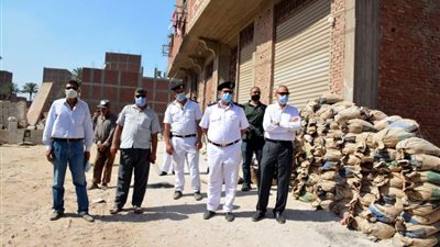 محافظ القليوبية يشارك بحملة مكبرة لإزالة التعديات على الأراضي الزراعية