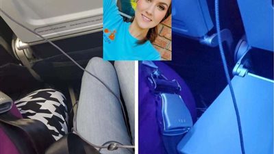 أمريكية تطالب American Airlines بالتعويض لجلوسها بين بدينين بالطائرة