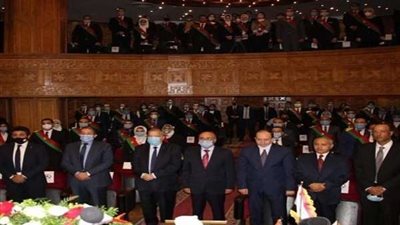 معاونو النيابة الإدارية الجدد يؤدون اليمين القانونية أمام وزير العدل.. صور