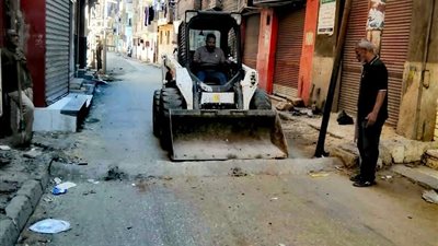 إزالة 4 مطبات عشوائية و تحرير 3 محاضر بيئية بالأقصر