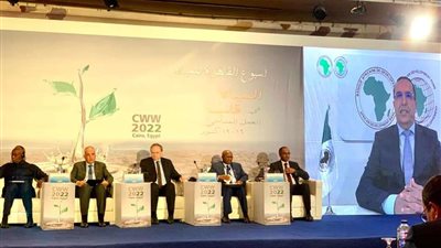 نائب وزير الإسكان لشئون البنية الأساسية يشارك في فعاليات أسبوع القاهرة للمياه بنسخته الخامسة