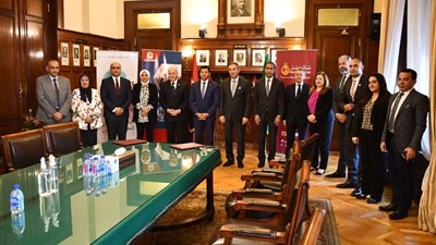 وزير الشباب والرياضة يشهد مراسم توقيع بروتوكول تعاون مشترك مع بنك مصر