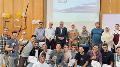 حاسبات المنوفية تكرم المتميزين من أبنائها الطلاب والإداريين