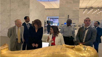 المتحف القومي للحضارة المصرية بالفسطاط يستقبل مساعد سكرتير عام حلف شمال الأطلنطي للشؤون السياسية والأمنية