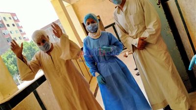 تعافي 13 حالة جديدة من كورونا بعد تلقيهم الرعاية الصحية بحميات بني سويف