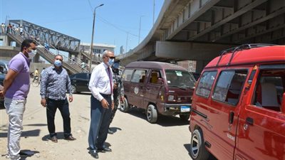 محافظ القليوبية يقود حملة لإزالة الإشغالات ببنها