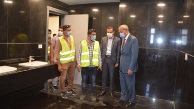 محافظ القليوبية يتفقد المنطقة الاستثمارية ببنها