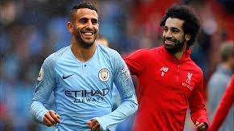 رياض محرز ومحمد صلاح