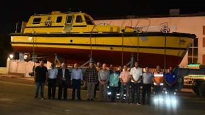 وصول أول لنش إسعاف بحري إلي شرم الشيخ