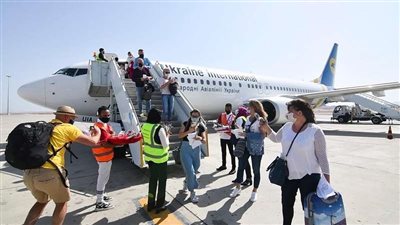 مطار مرسى علم الدولى يستقبل 18 رحلة طيران دولية أوروبية اليوم