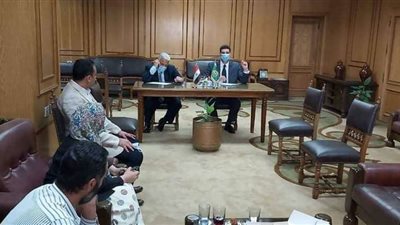 نائب محافظ القليوبية يعقد أول اجتماع لمراجعة أعمال البناء والترميم