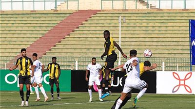 المقاولون العرب يتعادل إيجابيًا مع غزل المحلة في الدوري المصري