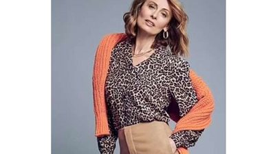 أزياء النجمات.. الفهد يتألق في موضة شتاء 2023 للبنات