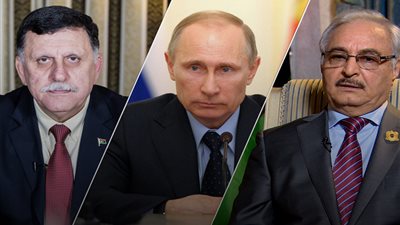 روسيا تطلب من تركيا الضغط على السراج لوقف إطلاق النار